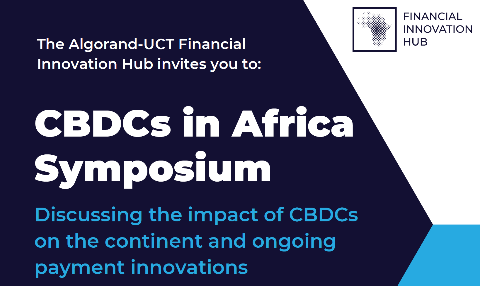 CBDC in Africa Symposium Invite 2022